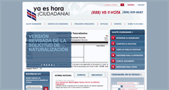 Desktop Screenshot of ciudadania.yaeshora.info